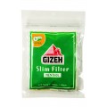 Filtro para Cigarro Gizeh Slim Menthol 6mm - Bag com 120 und